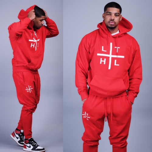 Cross Hooded Sweatsuit